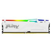 MEMORIA RAM KINGSTON FURY BEAST DDR5 WHITE (2X32GB) EXPO 64GB 6000MHZ CL30 RGB (KF560C30BWEAK2-64) MEMORIA RAM KINGSTON FURY BEAST DDR5 WHITE (2X32GB) EXPO 64GB 6000MHZ CL30 RGB (KF560C30BWEAK2-64)